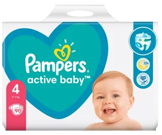 PELENE PAMPERS 4 GPP 9-14KG 90/1