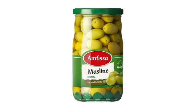 Masline zelene sa kosticom Amfissa 680g Amfissa