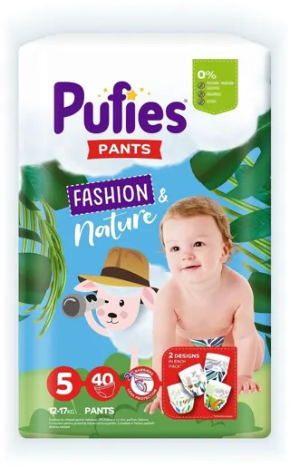 PELENE PUFIES PANTS FASHION&NATURE JUNIOR 5 40KOM (12-17KG)