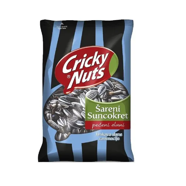 SUNCOKRET SARENI SLANI 200gr CRICKY NUTTS CRICKY