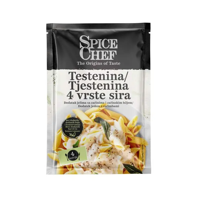 ZAČIN MAKARONE 4 VRSTE SIRA 30G SC SPICE CHEF