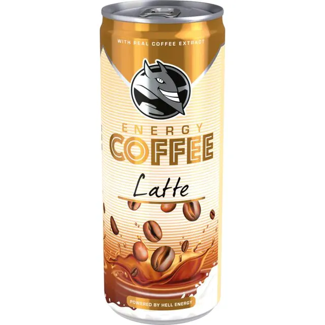 Ice coffee Latte Hell 250ml Hell