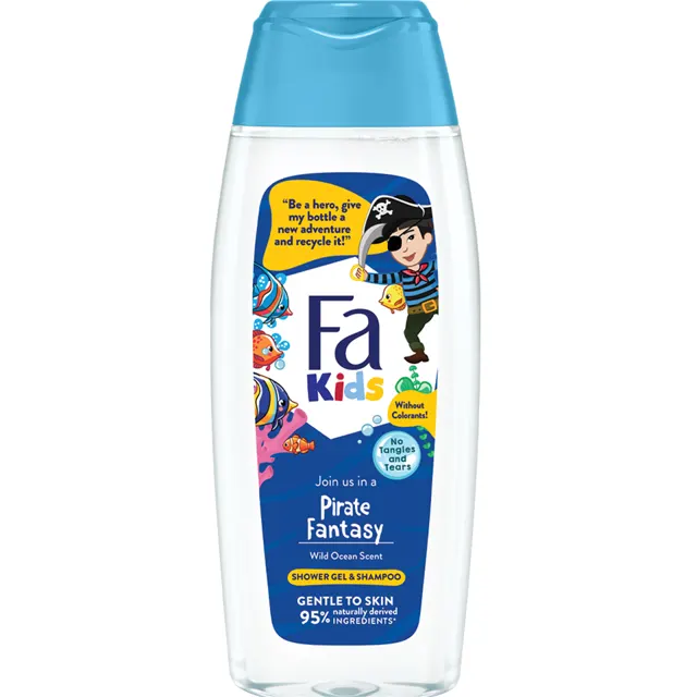 Gel za tusiranje Pirate FA kids 400ml Fa