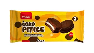 Biskvit Medelice brownie banana 40g