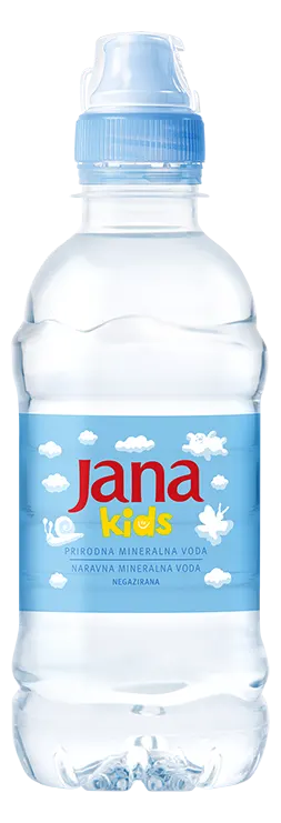 VODA JANA KIDS SPORT ČEP 0,33L PET