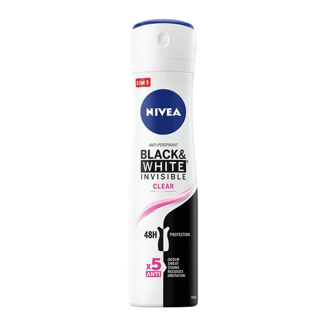Dezodorans Black&White clear Nivea 150ml Nivea