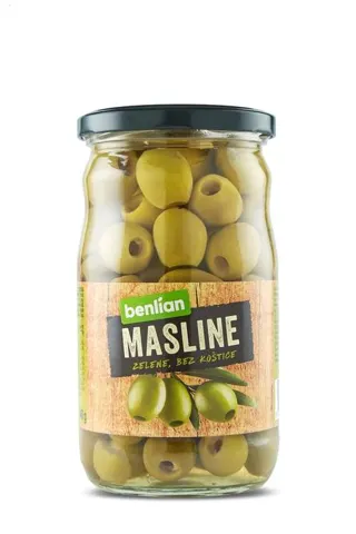 Masline zel.bez kostice Benlian 690g