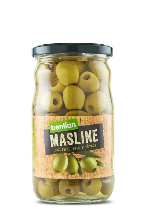 Masline zel.bez kostice Benlian 690g Benlian food
