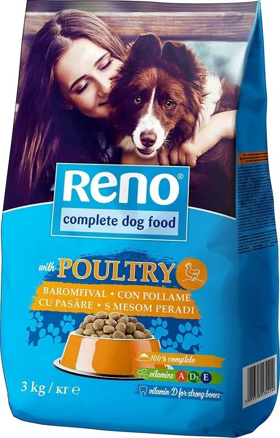 HRANA ZA PSE PILETINA 3KG RENO RENO