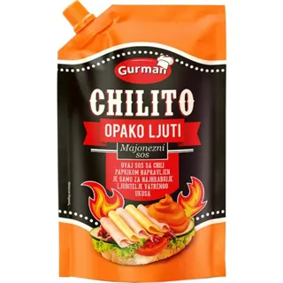 SOS CHILITO OPAKO LJUTI ČILI 300GR GURMAN