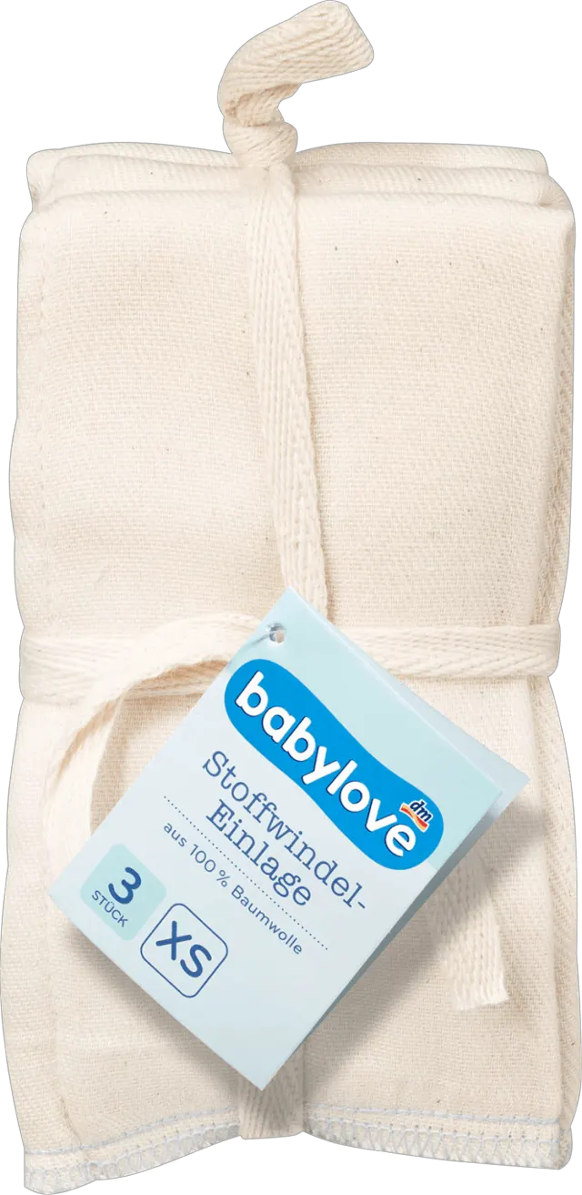 babylove pamučna podl./pelene XS 3kom babylove