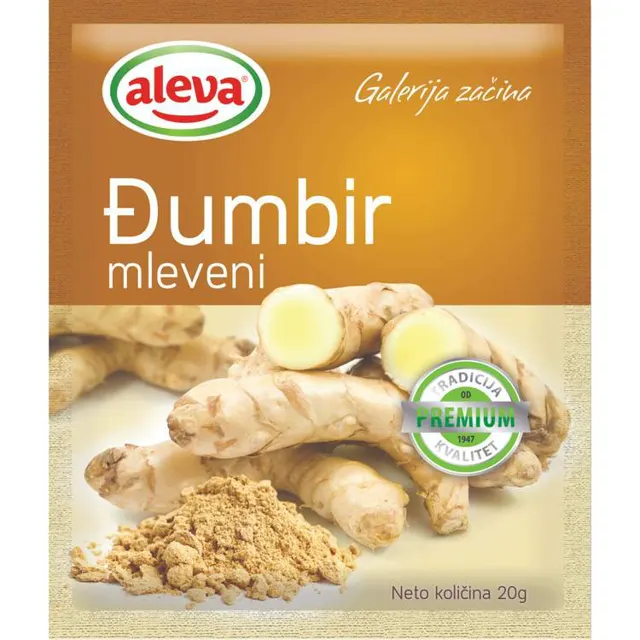 Djumbir mleveni Aleva 20g Aleva