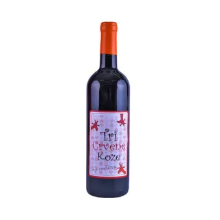 Vino crv.tri crvene koze 0.75l
