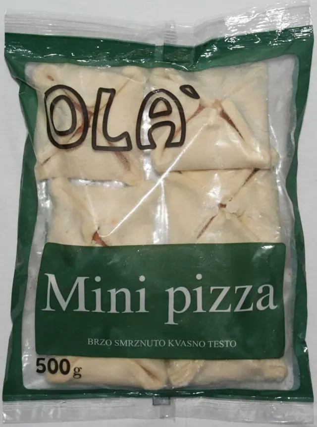 MINI PIZZA 500gr MOD COMMERCE MOD COMMERCE