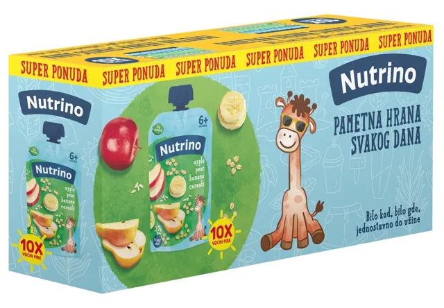 NUTRINO LAB JAB.KRUS.BAN.ZITAR. 10x100GR NUTRINO