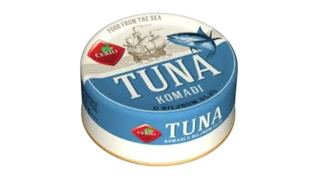 TUNA KOMADI U BILJNOM ULJU 160gr CERIO KOZMETIK PLUS