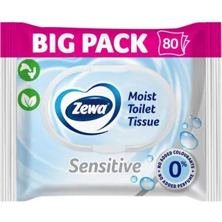 TOALET PAPIR VLAŽNI SENSITIVE 80/1 ZEWA