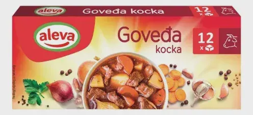 Govedja kocka Aleva 120g Aleva