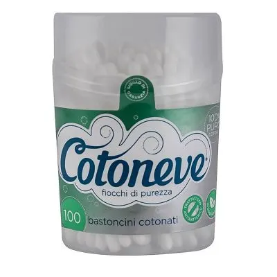 Cotoneve biorazgrad.štapići za uši 100k 100 kom Cotoneve