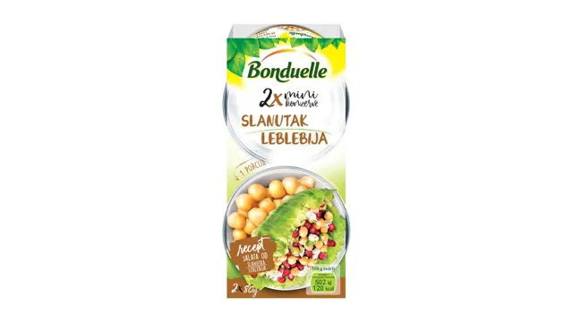 Leblebije Bonduelle 2x80g Bonduelle