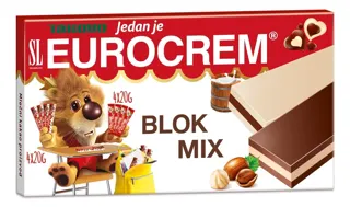 EUROKREM BLOK MIX 160GR SWISSLION