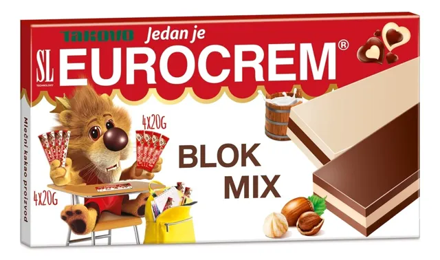 EUROKREM BLOK MIX 160GR SWISSLION EUROKREM