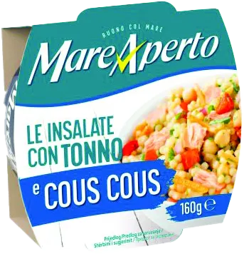 TUNA SALATA COUS COUS MARE APERTO 160G MARE APERTO