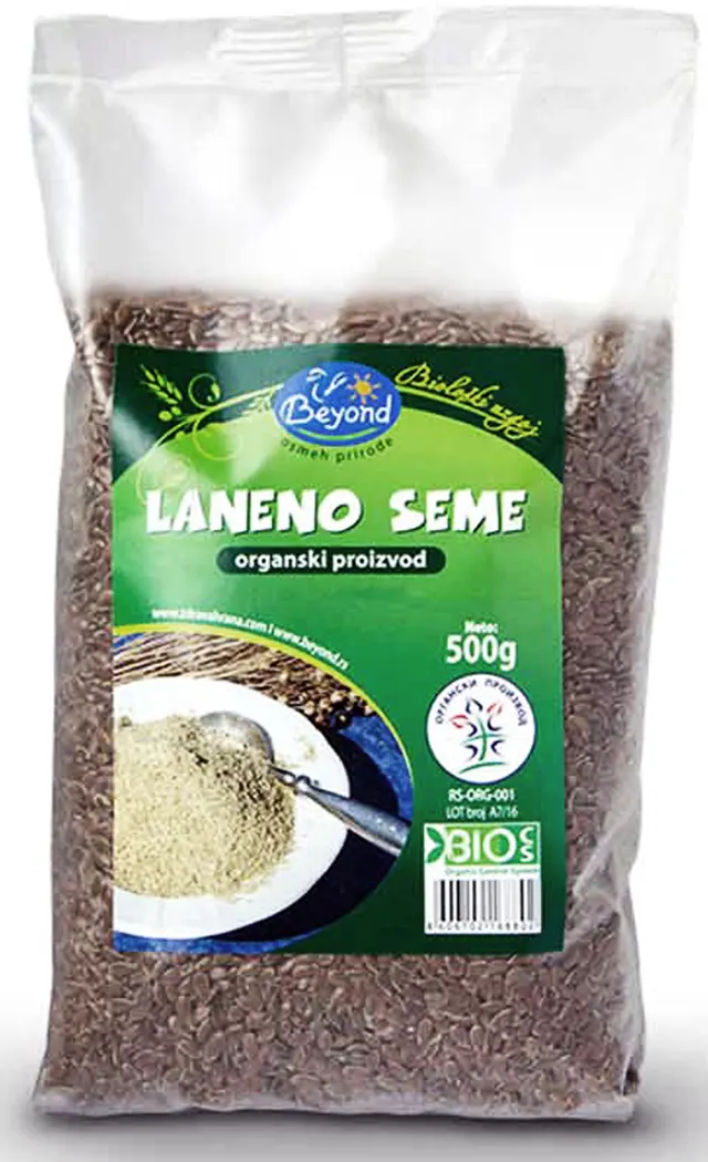 LANENO SEME ORGANSKO BEYOND 500G BEYOND