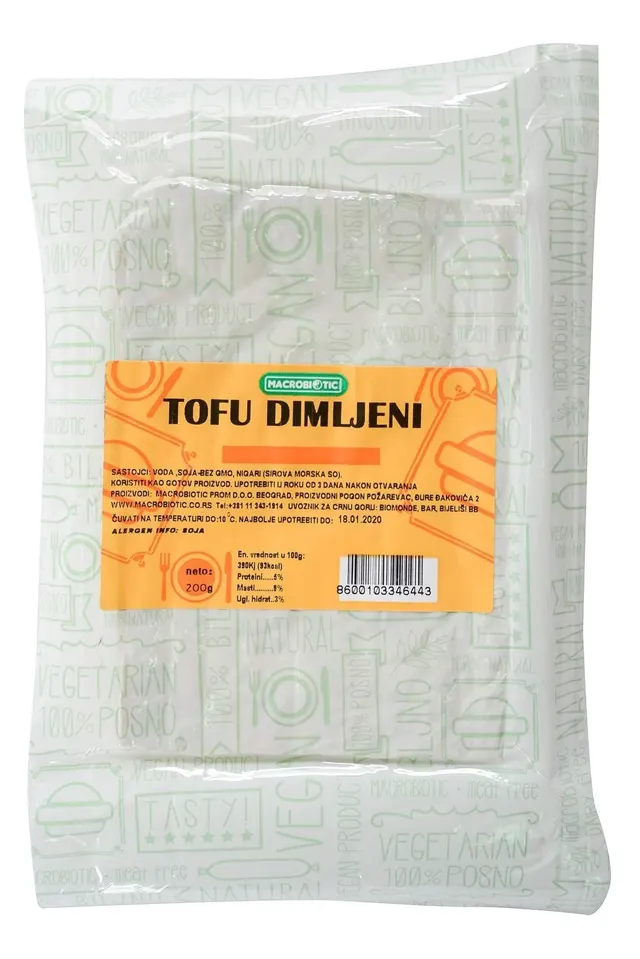 TOFU DIMLJENI 200G MACROBIOTIC MACROBIOTIC