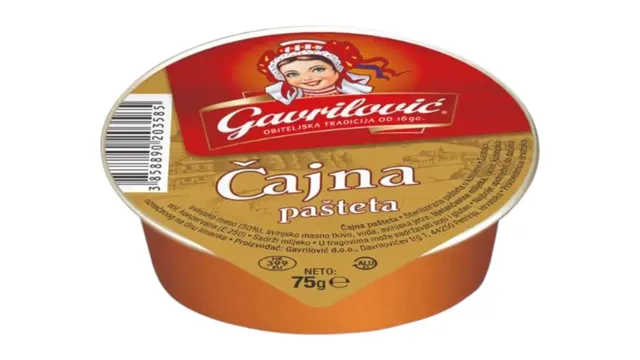 PASTETA CAJNA 75gr GAVRILOVIC GAVRILOVIĆ