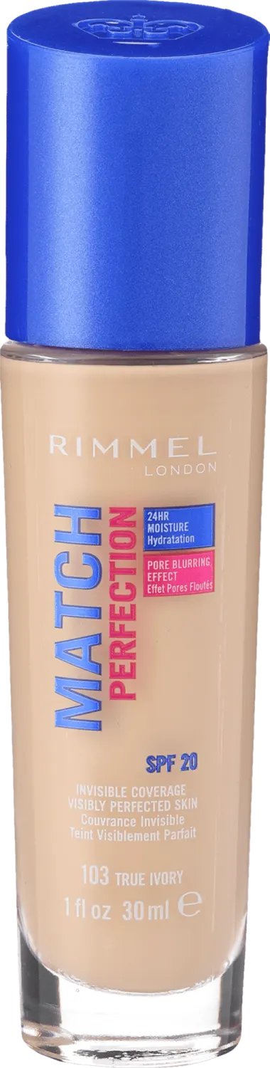 RIMMEL tečni puder Match Perfection 103 RIMMEL LONDON