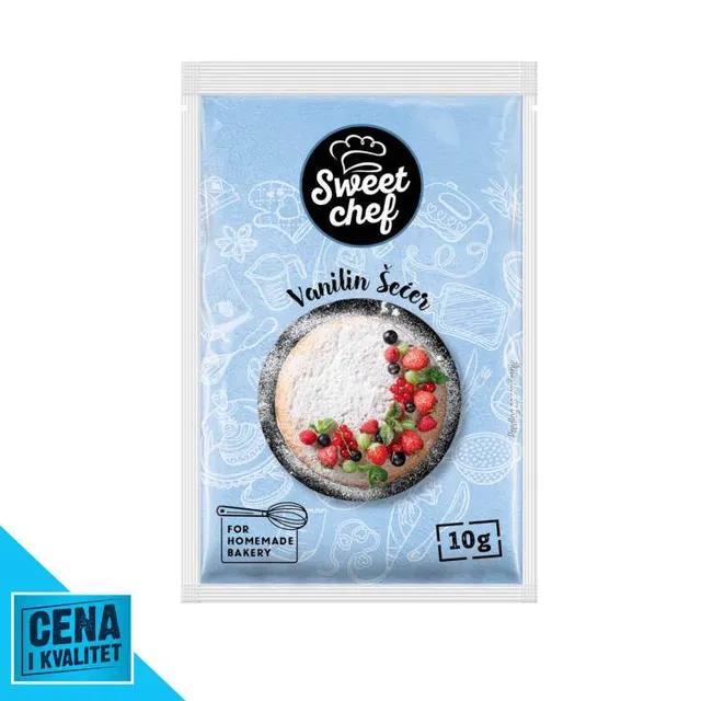 VANILIN ŠEĆER 10G SWEET CHEF SWEET CHEF