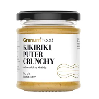 Crunchy kikiriki puter Granum 170g