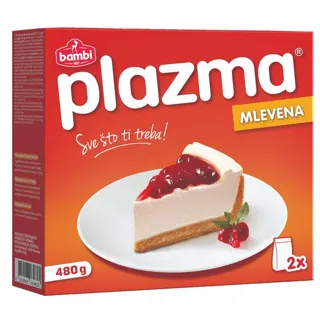 Keks Plazma mlevena 480g
