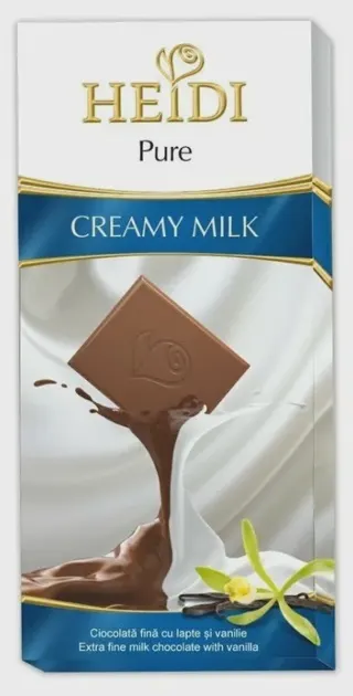 ČOKOLADA MLEČNA 80G HEIDI