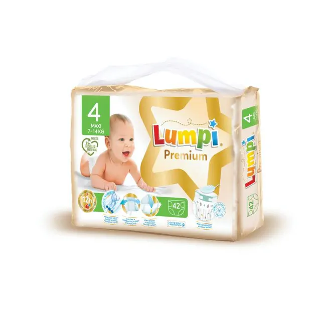 PELENE PREM MAXI 4 7-14KG 42/1 LUMP LUMPI