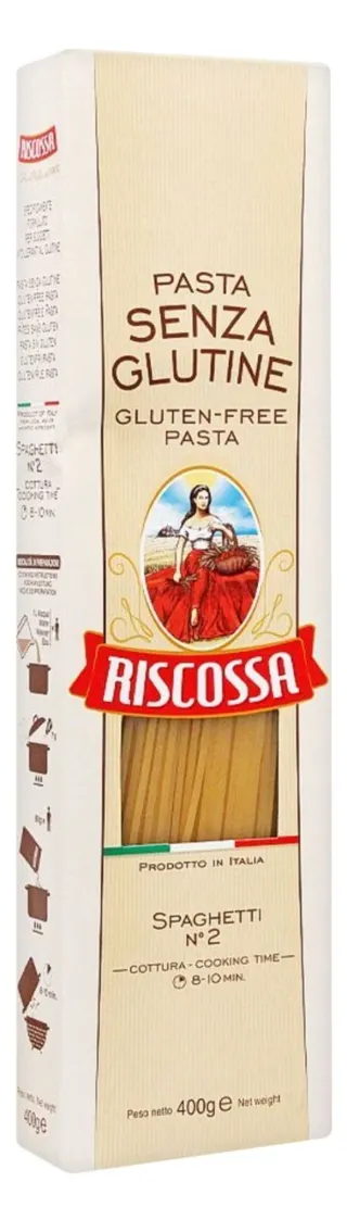 TESTO SPAGETTHI GLUTEN FREE 400gr RISCOSSA