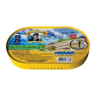 HARINGA FILET U ULJU HANSA 170gr IL CAPITANO
