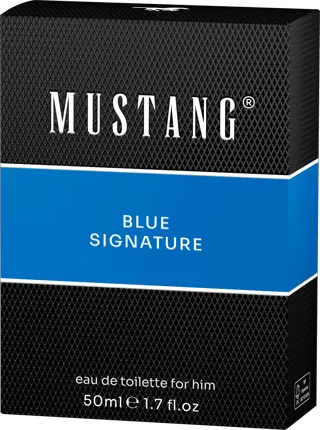 MUSTANG BLUE SIGNATURE EdT 50ml m