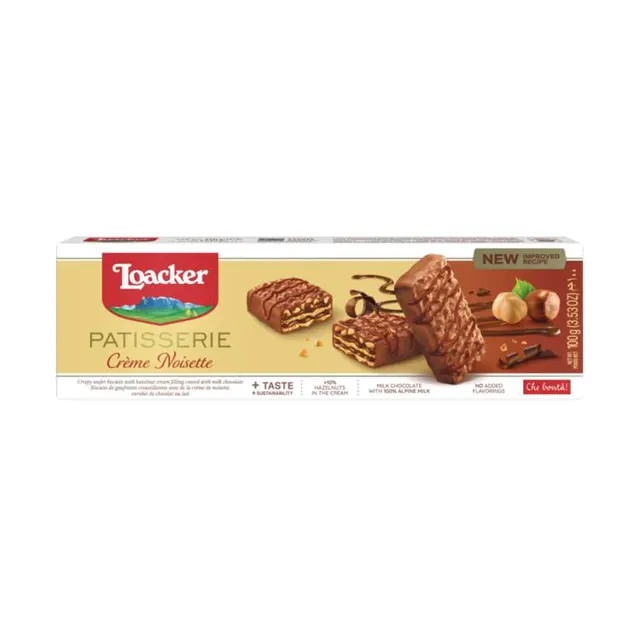 Vafl Loacker noisette 100g Loacker