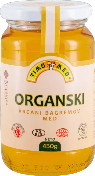 Timo Med bagremov med org. 450g