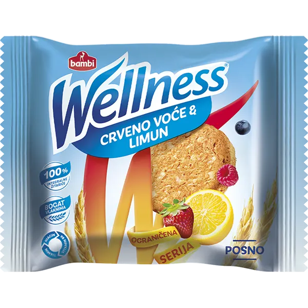 WELLNESS CRVENO VOCE I LIMUN 42g WELLNESS
