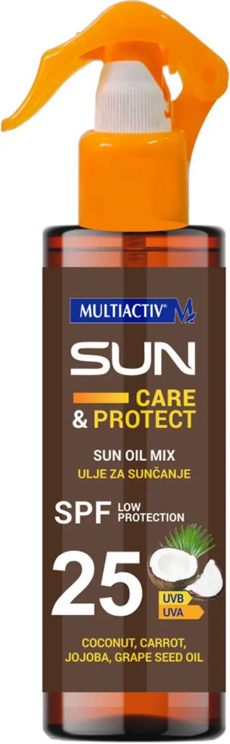 MULTIACTIV za suncanje ulje spray SPF25 200ml MULTIACTIV
