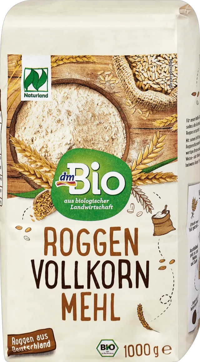 dmBio brašno/celog zrna raža 1000g dmBio