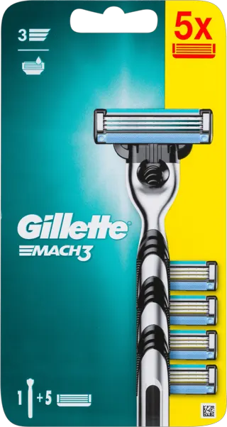 BRIJAČ GILLETTE MACH3 R+5 BLADES