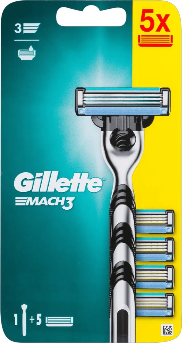 BRIJAČ GILLETTE MACH3 R+5 BLADES GILLETTE
