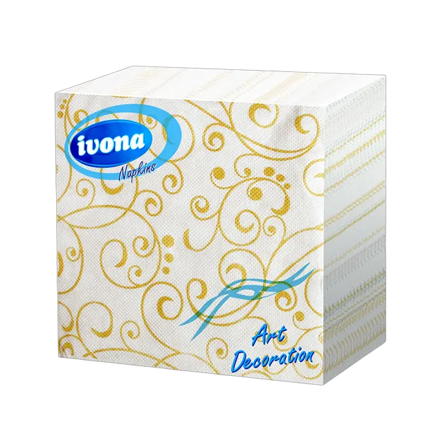 SALVETE ZLATNA ŠTAMPA 33X33CM 2SL 40 KOMADA IVONA IVONA