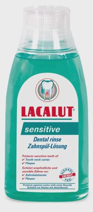TEČNOST ZA ISPIRANJE USTA SENSITIVE 300ML LACALUT LACALUT