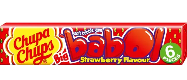 ZVAKA BIG BABOL JAGODA 27.6gr CHUPA CHUPS CHUPA CHUPS