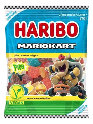 GUMENE BOMBONE HARIBO MARIOKART SOUR VEGAN 80G